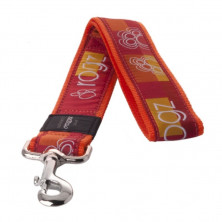 Поводок Rogz для собак крупных пород бордово-оранжевый 0,5 м 1 ш