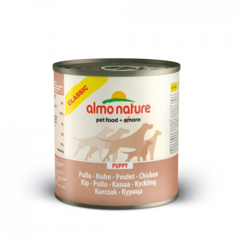 Almo Nature Classic Puppy Chicken консервы для щенков с курицей в собственном бульоне - 280 г