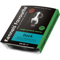 Влажный корм Kennels` Favourite 100% Duck корм для собак с уткой - 395 г