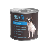 Brunch влажный корм для взрослых собак с печенью в консервах - 240 г