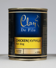 Консервы Clan De File для собак с курицей - 340 г