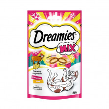 Dreamies Mix лакомство для кошек с говядиной и сыром - 60 г 1 ш