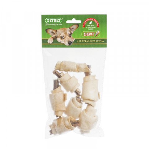 Titbit рогалики из кожи с начинкой - мягкая упаковка