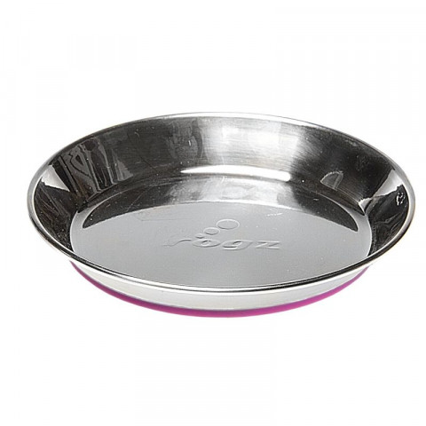 Миска для кошек ROGZ Anchovy с противоскользащим дном розовая - 200 мл