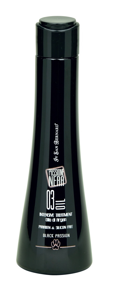 Iv San Bernard Black Passion 03 Масло Аргании интенсивное лечение для всех типов шерсти 100 мл