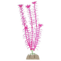 Glofish растение для аквариума пластиковое флуоресцентное розовое 20-32 см