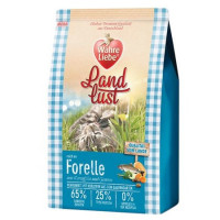 Беззерновой полнорационный корм Meradog Wahre Liebe Landlust Forelle для взрослых кошек с форелью (холистик) - 1.5 кг