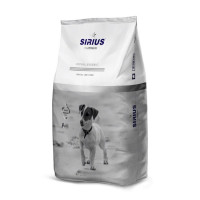Sirius Сухой корм для взрослых собак малых пород, индейка с овощами - 3 кг