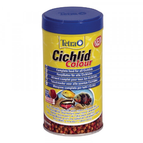 Корм Tetra Cichlid Colour для всех видов цихлид для улучшения окраса - 500 мл 165 г