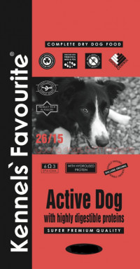 Kennels` Favourite Active Dog корм для взрослых собак со средним уровнем активности 4 кг