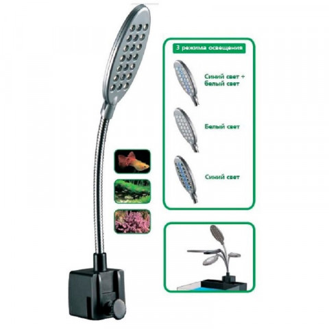 Gloxy Optic светильник LED аквариумный