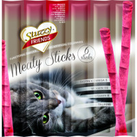 Лакомство палочки STUZZY FRIENDS для кошек с говядиной - 30 гр
