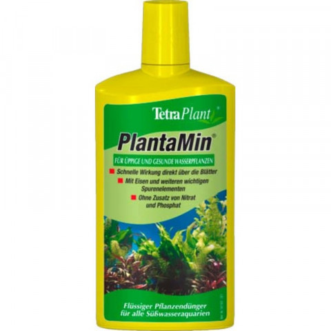 Tetra PlantaMin удобрение жидкое с Fe и микроэлементами - 500 мл