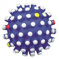 Мяч Trixie для собак игольчатый с пищалкой Ф10 см виниловый