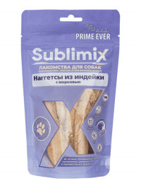 Prime Ever Sublimix Наггетсы из индейки с морковью лакомство для собак - 60 г