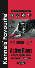 Kennels` Favourite Active Rings корм для взрослых собак со средним уровнем активности 4 кг