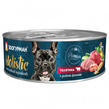 Зоогурман Holistic влажный корм для взрослых собак всех пород с телятиной и зеленой фасолью - 100 г