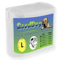 GoodDog подгузники для собак размер L 12 шт/уп 47*31,5 см