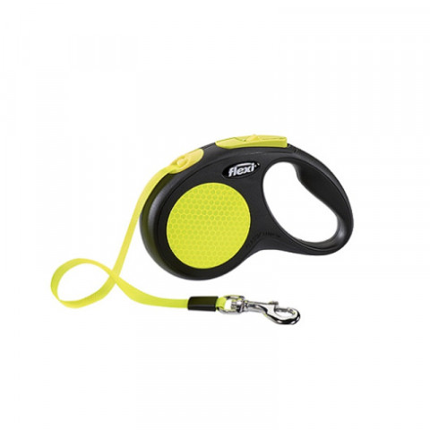 Flexi рулетка Neon New Classic S (до 15 кг) лента 5 м