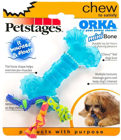 PETSTAGES игрушка для собак Mini "ОРКА косточка"