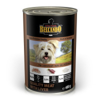 Консервы для собак Belcando Super Premium с отборным мясом и печенью - 400 г