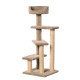 Пушок Винтовая лестница когтеточка для кошек, цвет капучино