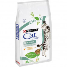 Сухой корм Purina Cat Chow Sterilised для кастрированных котов и стерилизованных кошек с домашней птицей - 7 кг