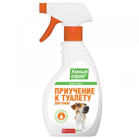 Apicenna Умный Спрей Приучение к туалету для собак - 200 мл 1 ш