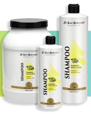 Iv San Bernard Traditional Line Lemon Шампунь для короткой шерсти 1 л