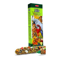 Лакомство палочки Padovan Stix parrots для крупных попугаев фруктовые - 150 г