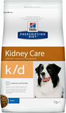 Hill's Prescription Diet k/d Kidney Care корм для собак диета для поддержания здоровья почек 2 кг