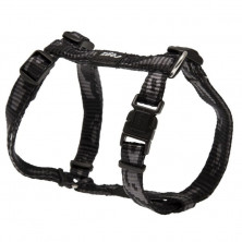 Шлейка для собак ROGZ Alpinist S-11мм (Черный SJ21A)
