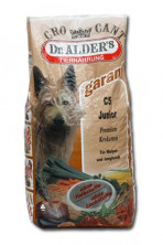 Dr. Alder's C5 Junior Crocant Premium для щенков, молодых собак, беременных и кормящих сук с говядиной и рисом - 18 кг
