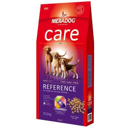 Полнорационный корм Meradog Reference для взрослых собак с нормальной активностью с формулой "Запах, стоп!" - 4 кг