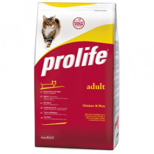 Prolife Cat Adult сухой корм для кошек с курицей и рисом - 1.5 кг