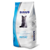 Sirius Сухой корм для котят с мясом птицы - 10 кг