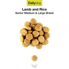 Сухой корм Dailydog Senior Medium Large Breed Lamb and Rice для пожилых собак средних и крупных пород с ягненком и рисом 12 кг
