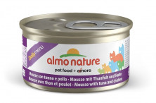 Almo Nature Daily Menu Adult Cat Mousse Tuna & Chicken консервы нежный мусс для взрослых кошек меню с тунцом и курицей - 85 г