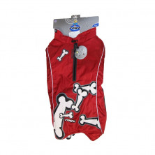 Rogz попона утепленная, длина спины собаки 54 см красная 1 ш