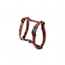 Rogz Шлейка для крупных собак регулируемая SJ02BQ, оранжевая