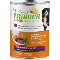 Trainer Natural Sensitive No Gluten влажный корм для собак средних и крупных пород с уткой - 400 г