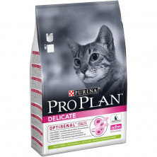 Сухой корм Purina Pro Plan для кошек с чувствительным пищеварением и привередливых к еде с ягненком - 3 кг