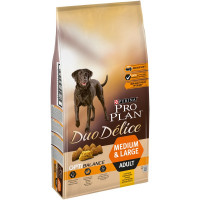 Сухой корм Purina Pro Plan Duo Delice для взрослых собак средних и крупных пород с курицей и рисом - 10 кг