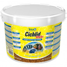 Корм Tetra Cichlid Sticks для всех видов цихлид в палочках - 10 л (ведро) 2.9 кг