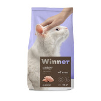 Сухой корм Winner для пожилых кошек с курицей - 2 кг