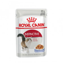 Royal Canin Instinctive паучи для взрослых кошек (мелкие кусочки в желе), 85г