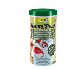 Tetra Natural Sticks корм растительный для прудовых рыб в виде палочек в форме червя  -  1 л - 135 г