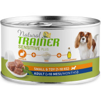 Trainer Natural Sensitive Plus Mini Adult влажный корм для собак мелких пород с кроликом и рисом - 150 г