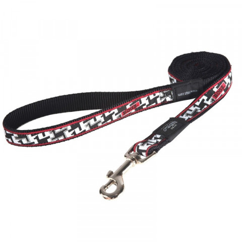 Поводок Rogz для собак средних пород черный 1,4 м