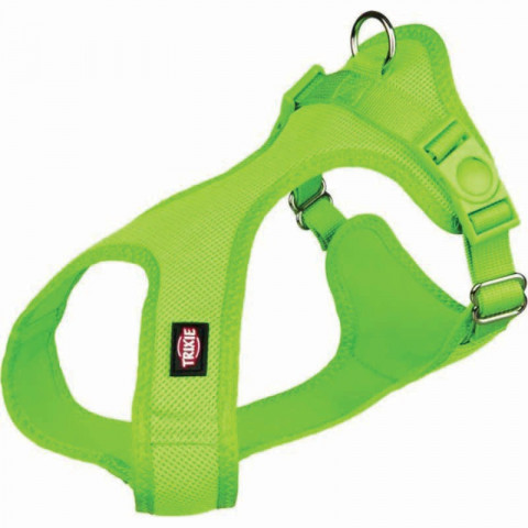 Шлейка Trixie Soft шлейка для собак XS–S 30–45 см/15 мм зеленая